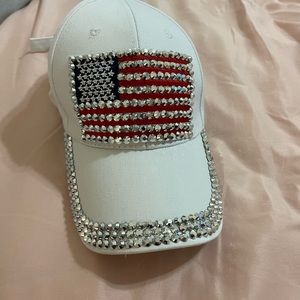 rhinestone cap